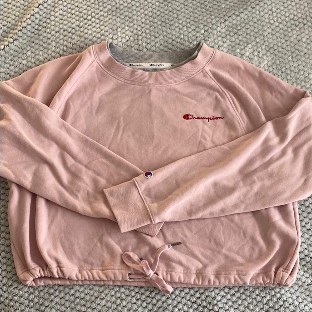 Champion Women's Pink Sweatshirt